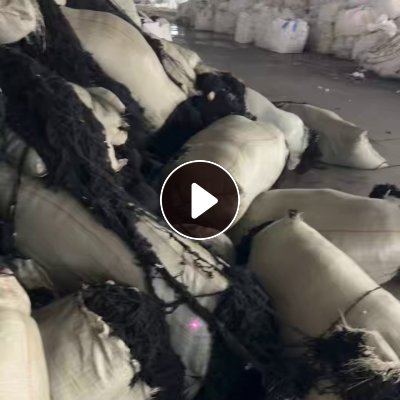 长期大量回收涤纶废丝 蚊帐布