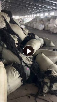 长期大量回收涤纶废丝 蚊帐布