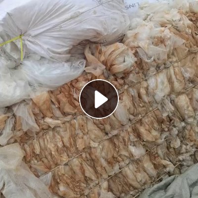 大量出售水洗高压膜废料，保鲜膜占比高