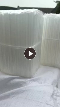 出售白色pp空心板破碎料，不含钙，白色pp吸管破碎料