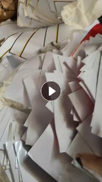 出售鱼竿纸废料,边上带一点不干胶