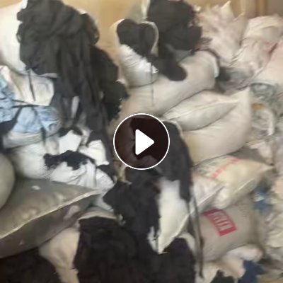 长期出售黑色的单面绒边角料，绒布边角料，现货十一吨