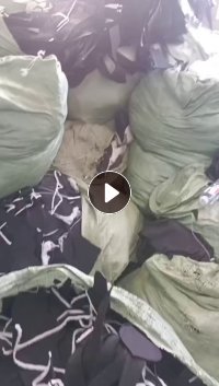 长期出售涤纶废布，飞织废布，边角料，鞋帮布，现货二三十吨