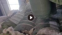 出售纯白的开花好的涤棉废布,涤棉化纤棉,再生棉,涤30棉70
