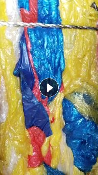 长期出售干造纯缠绕膜废料，花高压缠绕膜废料