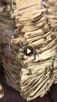 出售废牛皮纸塑袋，侧面割口