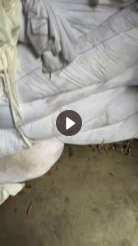 出售白色涤纶废布，涤纶造粒布，月供百来吨，货在浙江湖州