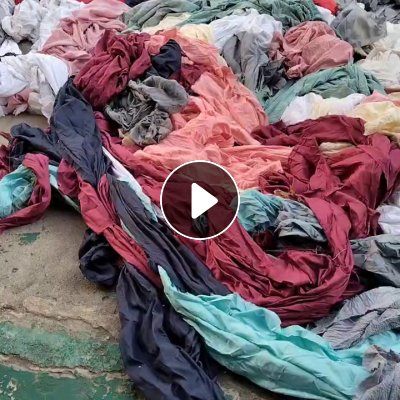 长期出售纺织厂下来的混色涤纶废布，涤纶造粒布，月供10吨，货在山东临沂
