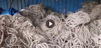 出售电动吊篮安全绳,安全绳,缆绳,废旧绳子,现货十吨左右