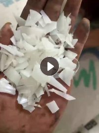 出售纯透析桶破碎料,现货四五吨,还有七八吨毛料没破