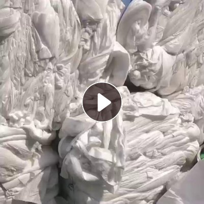 现货处理一批无纺布下脚料，90腈纶10丙纶，开花用，现货13米一车，货在江苏无锡