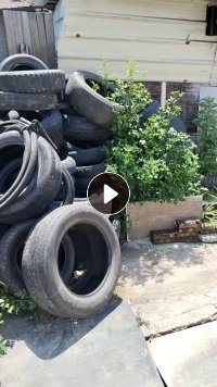 长期出售废小车胎,大车胎,电摩胎混料