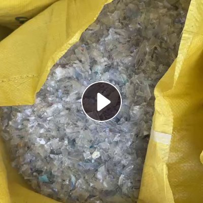 出售冷洗蓝白瓶片破碎料