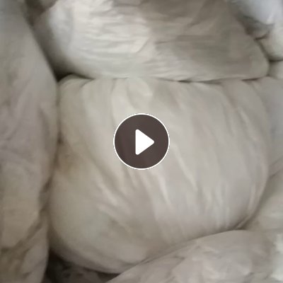 长期出售白色涤纶废布，涤纶造粒布，白色，现货只有两三吨，货在浙江绍兴