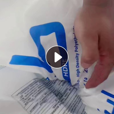 长期出售水洗乳白袋废料，现货10吨