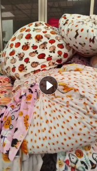 出售双面印花法兰绒，绒布零头布，80公分-2米，货在江苏南通