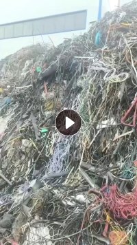 长期出售pvc电缆皮废料，现货一挂车，月供18吨左右