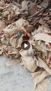 长期出售电分离牛皮纸废料