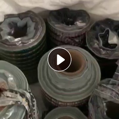 长期出售pet花膜打绳料，现货10多吨