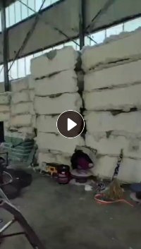 长期出售涤纶废丝开出来的开花棉，可以做无纺布土工布用，现货200多吨，厂在江苏盐城