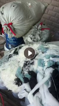 长期出售帽子厂下来的废布料，边角料，废布统货