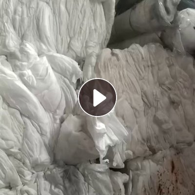 现货处理一批腈纶丙纶开花料，无纺布下脚料，含丙纶10%，现货13米一车，货在江苏无锡