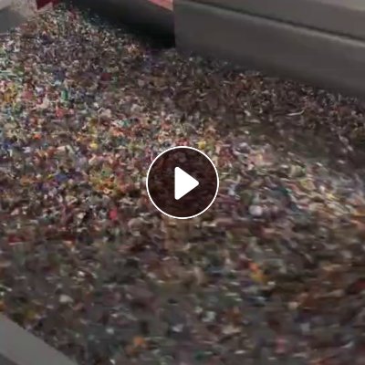 出售杂色PET瓶片，可做打包带，乳白瓶片，日产几十吨