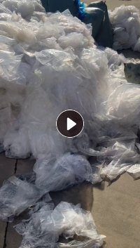 出售水洗高压膜废料,装虾下来的,现货几十吨