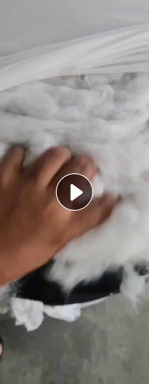 长期出售化纤棉，涤纶开松棉，用涤纶废丝开的，可以做针刺无纺布，土工布等，货在山东聊城