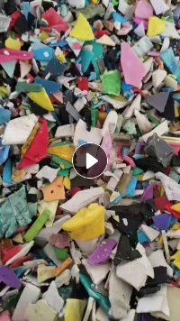 出售涂料桶破碎料，花色