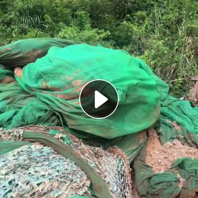 大量废旧安全网，现货100多吨