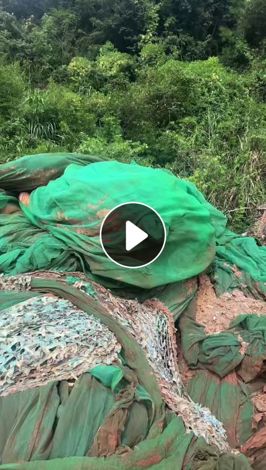 大量废旧安全网，现货100多吨