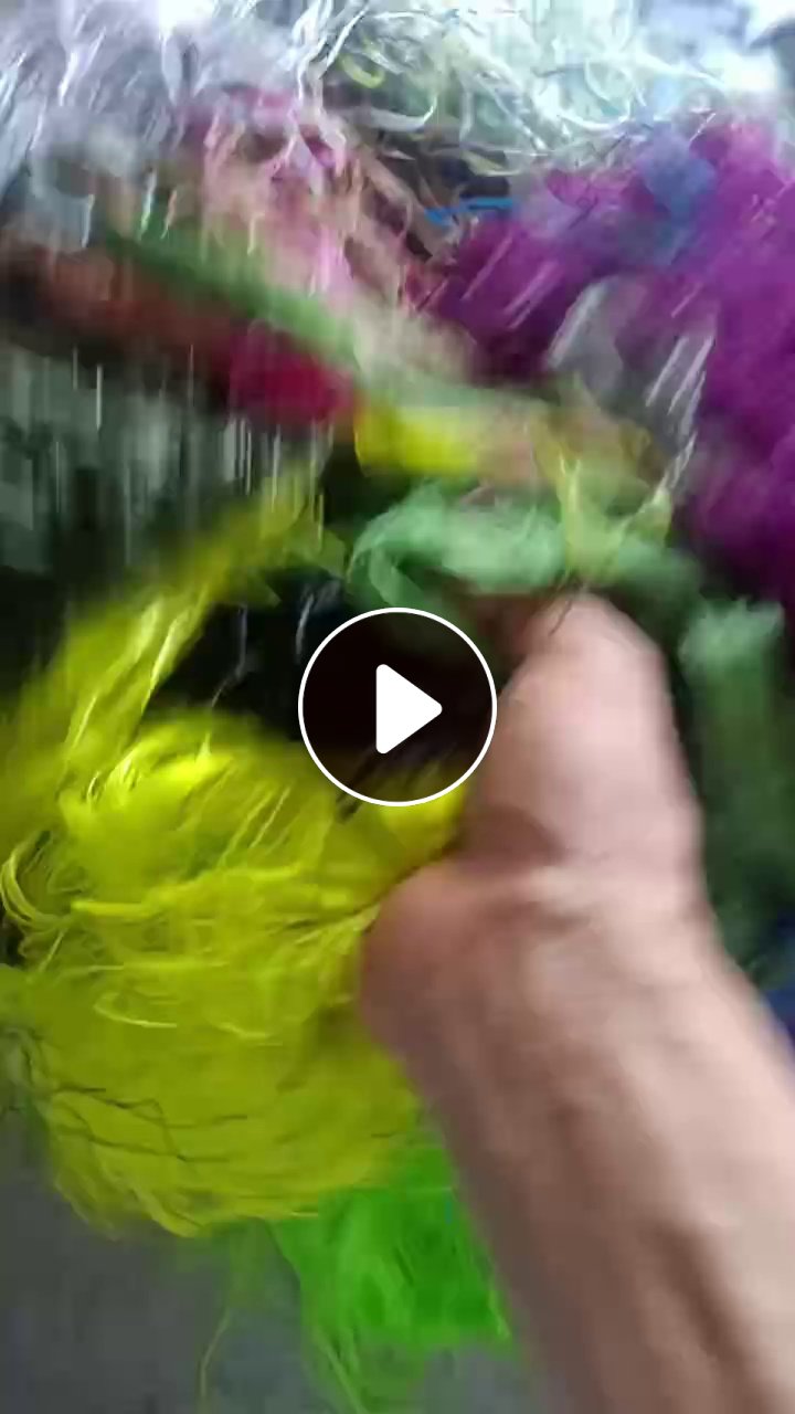 长期出售杂色丙纶废丝，丙纶废织带，可以造粒用，现货有七八吨，货在浙江东阳