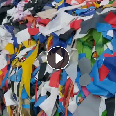 大量出售PVC夹网布废料，现货200吨