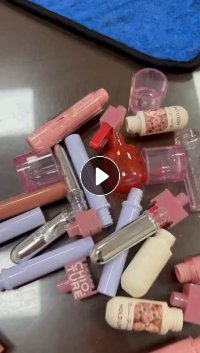 长期出售化妆品下来的petg废料，透明色透杂色都有