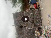 出售PET五色瓶砖，每个月几十吨