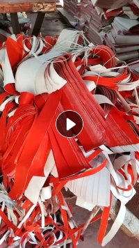 厂家长期处理对联红纸边料