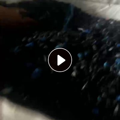 出售PE蓝线管破碎料，全漂，沉底都有，长期有货