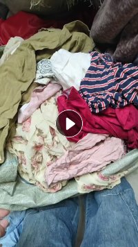 出售桑蚕丝旧衣服，蚕丝含量90左右，现货有三四百件，货在江西抚州