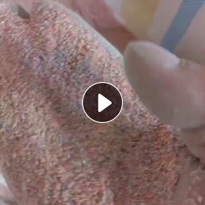 出售彩色PVC发泡板磨粉料，长期有货