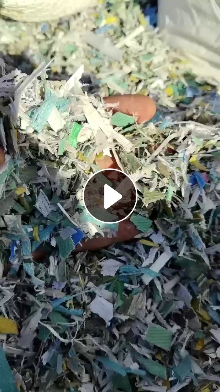 出售杂色PP打包带破碎料，漂沉一起