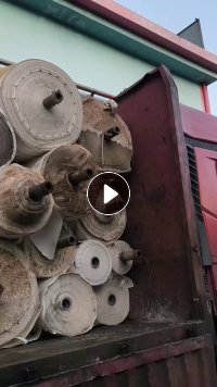出售带膜卷筒皮革纸废料