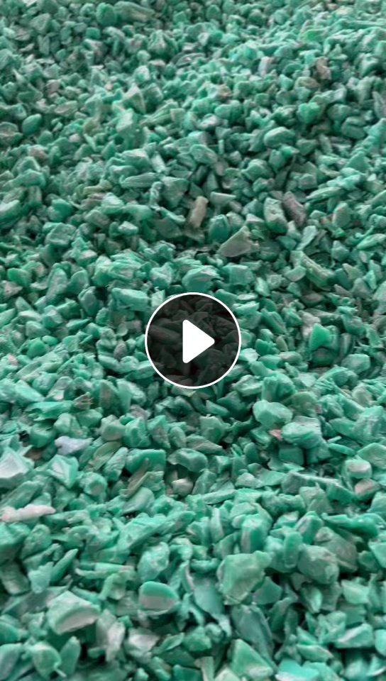 大量出售翠绿色低压破碎料