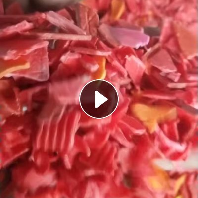 出售分色pp美缝管破碎料，白色，黄色，蓝色，绿色，红色，黑色都有，白色现货十来吨