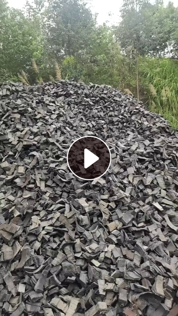 长期出售大钢丝胎胶块