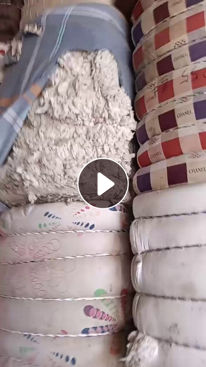 长期出售开松好的线头棉，丝棉，杂棉，现货有几十吨，货在江苏南通