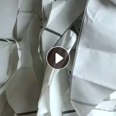 长期出售涤纶气囊布边角料，带浆的，气囊布，月供几十吨