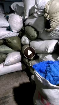 长期出售浆纱和的刀口纱，废纱，含99%棉，货在江苏常州