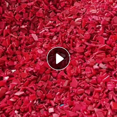 出售PE托盘破碎料，红色的，现货三十多吨