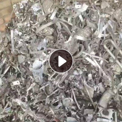 回收干磨钢件尾料，共享单车破碎尾料